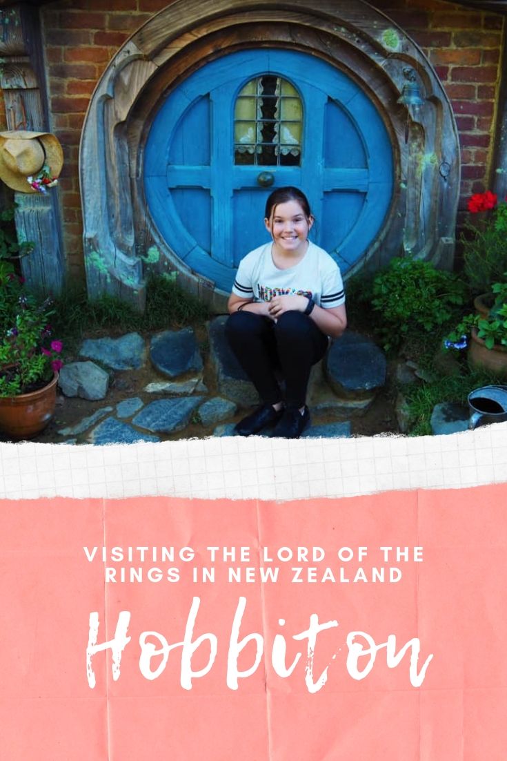 Visiting Hobbiton Movie Set New Zealand with Kids